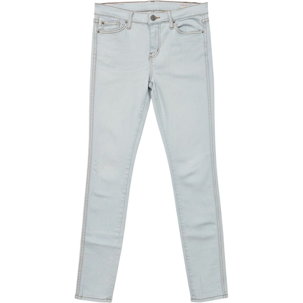 Angry Rabbit Light Wash Skinny Jeans ASK151 Size 28 Made in USA Y2K Aesthetic - Picture 2 of 8
